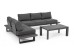 Σετ Σαλόνι Κήπου Γωνιακό Konnor CX23 Μαύρο-Σκούρο Γκρι (Σετ 3) - Γκρι Σετ Σαλόνι Κήπου Γωνιακό Konnor CX23 Μαύρο-Σκούρο Γκρι (Σετ 3) - Γκρι