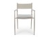 Καρέκλα Kendall Εξωτερικού Χώρου Λευκή 54x57x83 εκ. - Γκρι