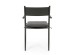 Καρέκλα Kendall Charcoal Μαύρη 54x57x83εκ. - Μαύρο