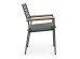 Καρέκλα Delmar Εξωτερικού Χώρου Μαύρη 60x58x88,5εκ. - Μαύρο