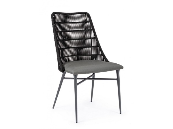 Καρέκλα Tablita Ανθρακί 54x57x90 εκ. - Γκρι Καρέκλα Tablita Ανθρακί 54x57x90 εκ. - Γκρι