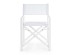 Καρέκλα Σκηνοθέτη Taylor  Αλουμινίου Λευκή 48x56x86εκ. - Λευκό