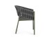 Καρέκλα Florencia Γκρι/Πράσινη 57x60x80 εκ. - Γκρι