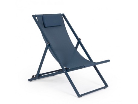 Ξαπλώστρα Taylor Μεταλλική Μπλε 60,5x101,5x73,5 εκ. - Μπλε