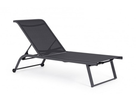 Ξαπλώστρα Taylor Ανθρακί 70x182x91,5 εκ. - Γκρι