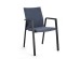 Καρέκλα Odeon Μαύρη/Μπλε 55,5x60x83 εκ. - Μαύρο