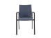 Καρέκλα Odeon Μαύρη/Μπλε 55,5x60x83 εκ. - Μαύρο