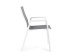 Καρέκλα Krion Λευκή 56x61,5x88 εκ. - Γκρι