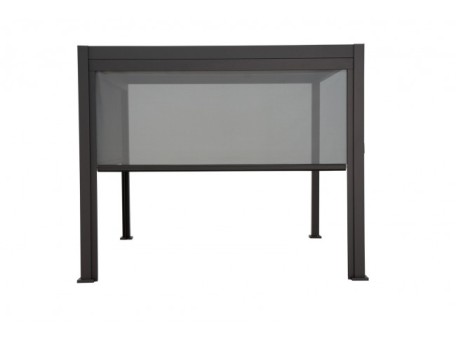 Πλευρική Κουρτίνα  Ocean Μεταλλικό Μαύρο 279x10x235 εκ. - Μαύρο