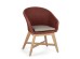 Καρέκλα Coachella Κόκκινη 64x64x85 εκ. - Κόκκινο
