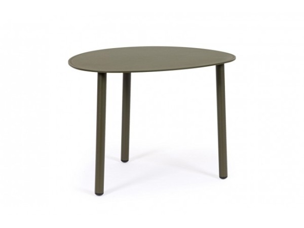 Τραπέζι Μέσης Sparky Μεταλλικό Πράσινο  55x50x40 εκ - Πράσινο