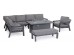 Σετ Σαλόνι Εξωτερικού Χώρου Hendrix Με Τζάκι Ανθρακί 151x85x88εκ. - Γκρι Σετ Σαλόνι Εξωτερικού Χώρου Hendrix Με Τζάκι Ανθρακί 151x85x88εκ. - Γκρι