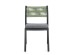 Καρέκλα Alvin Εξωτερικού Χώρου Ύφασμα Γκρι/Πράσινο 49,5x52,5x82εκ. - Γκρι