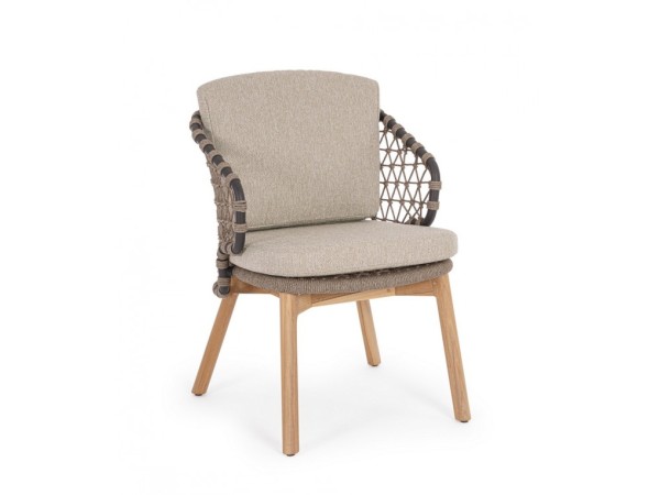 Καρέκλα Eularia Φυσικό Ξύλο 62*69*84εκ. - Καφέ Καρέκλα Eularia Φυσικό Ξύλο 62*69*84εκ. - Καφέ