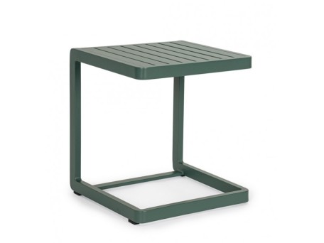 Τραπεζάκι Βοηθητικό Konnor Μεταλλικό Πράσινο 40x40x45εκ. - Πράσινο