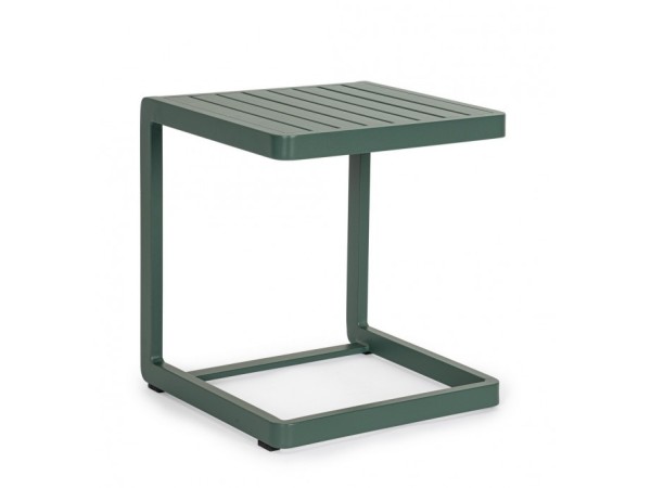 Τραπεζάκι Βοηθητικό Konnor Μεταλλικό Πράσινο 40x40x45εκ. - Πράσινο