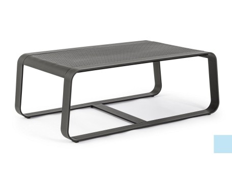 Τραπέζι Μέσης Merrigan Μεταλλικό Μαύρο 105x62x38εκ. - Μαύρο