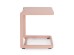 Τραπεζάκι Βοηθητικό Konnor Μεταλλικό Ροζ 40x40x45εκ. - Ροζ