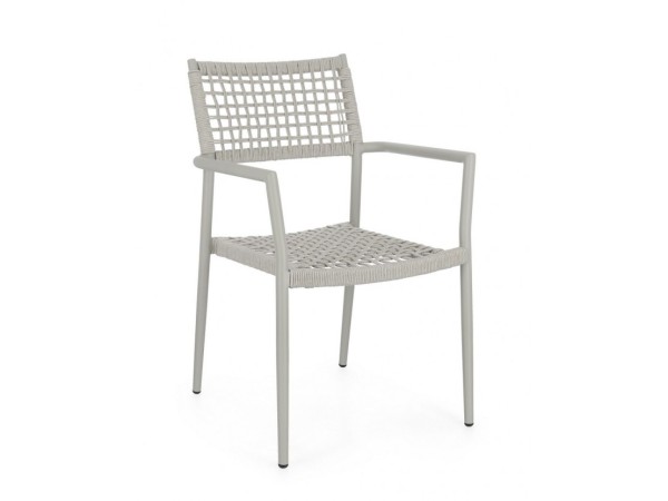 Καρέκλα Κήπου Caleta Μεταλλική Γκρι 56*60*86εκ. - Γκρι Καρέκλα Κήπου Caleta Μεταλλική Γκρι 56*60*86εκ. - Γκρι