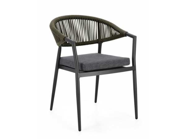 Καρέκλα Εξωτερικού Χώρου Millor Μεταλλική Πράσινη 57*61*78εκ. - Πράσινο