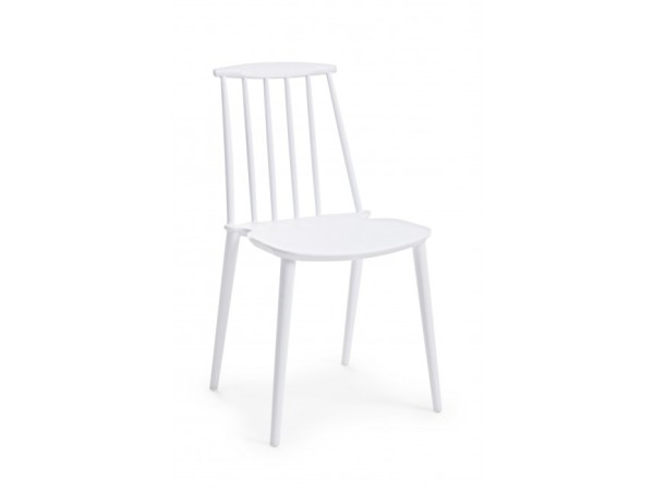 Chair Scott White 43x40x53εκ. - Λευκό