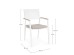 Καρέκλα Εξωτερικού Χώρου Zelmar Μεταλλική Λευκή 58.5x55.5x90εκ. - Λευκό Καρέκλα Εξωτερικού Χώρου Zelmar Μεταλλική Λευκή 58.5x55.5x90εκ. - Λευκό