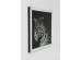 Πίνακας Καθρέφτης Λεοπάρδαλη Ασημί  80x4.5x80εκ - Μαύρο