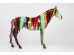 Διακοσμητική φιγούρα Άλογο Χρωματιστό Ακρυλικό 216x45x164εκ - Πολύχρωμο