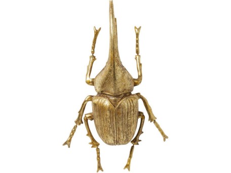 Διακοσμητικό Τοίχου Σκαθάρι Herkules Χρυσό 44707x44694x41εκ - Χρυσό