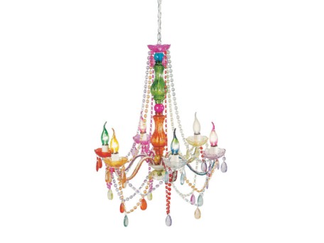 Φωτιστικό Οροφής Starlight Rainbow (6φωτο) 55x55x70εκ Ε14 - Πολύχρωμο