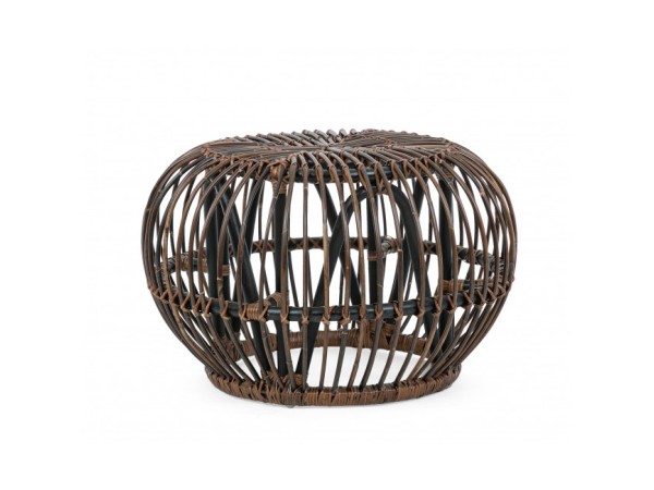 Τραπέζι Βοηθητικό Εξωτερικού Χώρου Doradal Ρατάν Καφέ 65x65x44εκ. - Μαύρο Τραπέζι Βοηθητικό Εξωτερικού Χώρου Doradal Ρατάν Καφέ 65x65x44εκ. - Μαύρο