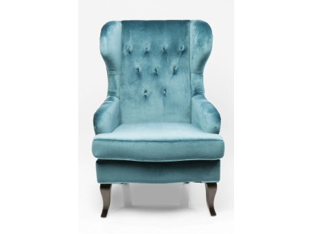 Πολυθρόνα Wing  Vintage Bluegreen