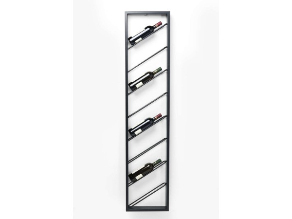 Κάβα Τοίχου Bistro Μονή Μαύρη 36x6x160εκ - Μαύρο Κάβα Τοίχου Bistro Μονή Μαύρη 36x6x160εκ - Μαύρο