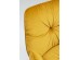 Καρέκλα Περιστρεφόμενη  Mila Βελούδο Κίτρινη 60x65x89εκ - Κίτρινο