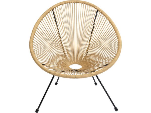 Πολυθρόνα Acapulco Μπεζ - Μπεζ Πολυθρόνα Acapulco Μπεζ - Μπεζ