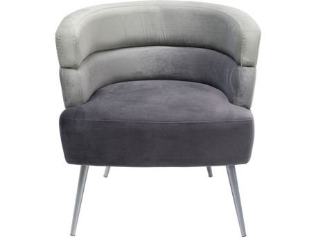 Πολυθρόνα Sandwich Γκρι 65x64x74εκ - Γκρι