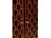 Ντουλάπα Muskat  Μασίφ Ξύλο Καφέ  115x54x180εκ - Χρυσό