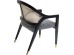 Καρέκλα Με Μπράτσα Horizon Μαυρο-Καφέ 58x53.5x82εκ - Γκρι