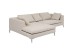 Καναπές Γωνία Gianni Αριστερός Μπεζ 290x167x88εκ - Μπεζ
