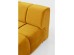 Καναπές Γωνία Belami Αριστερός Κίτρινο Βελούδο 265x210x70εκ - Κίτρινο