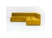 Καναπές Γωνία Belami Δεξιός Κίτρινο Βελούδο  265x210 εκ. 265x210x70εκ - Κίτρινο