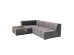 Καναπές Γωνία Belami Αριστερός Γκρι 265x210 εκ. 265x210x70εκ - Γκρι
