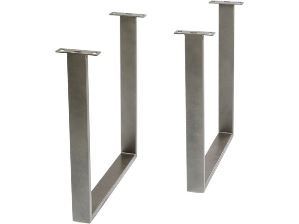 Βάση Τραπεζιού Tavola Crude Μεταλλική Γκρι-Ασημί (Σετ 2) 70x44688x71εκ - Γκρι Βάση Τραπεζιού Tavola Crude Μεταλλική Γκρι-Ασημί (Σετ 2) 70x44688x71εκ - Γκρι