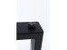 Βάση Τραπεζιού Tavola Μαύρη Ματ (2/Σετ) 70x44688x71εκ - Μαύρο