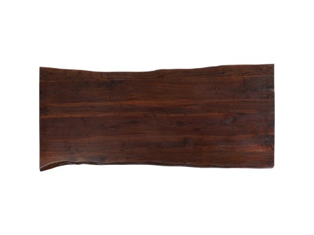 Επιφάνεια Τραπεζιού Tavola Tree Edge Ακακία Σκούρο Καφέ 200x100 εκ. 200x100x44684εκ - Καφέ