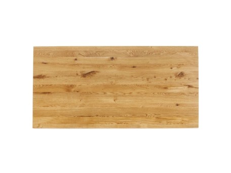 Επιφάνεια Τραπεζιού Tavola Straight Edge Δρυς Καφέ 200x100 εκ.