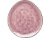 Κεραμικό Πιάτο Crackle Vivido Ροζ 20,4x17,2x1,5 εκ. - Ροζ