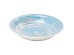 Στρογγυλο πιατο Swirl Blue - Λευκό Στρογγυλο πιατο Swirl Blue - Λευκό