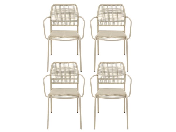 Καρέκλα Madagascar (4/Set) Μεταλλική Γκρι 54*57*84εκ. Καρέκλα Madagascar (4/Set) Μεταλλική Γκρι 54*57*84εκ.