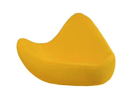 Πολυθρόνα Glow Wave Ύφασμα Κίτρινο 162*120*111εκ. - Κίτρινο